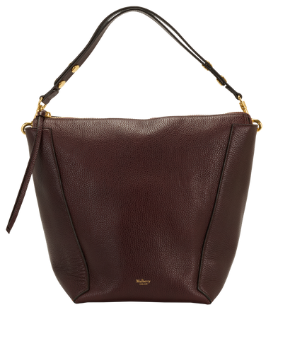 Camden, &pound;320, Handbags, Burgundy, Leather, Front view